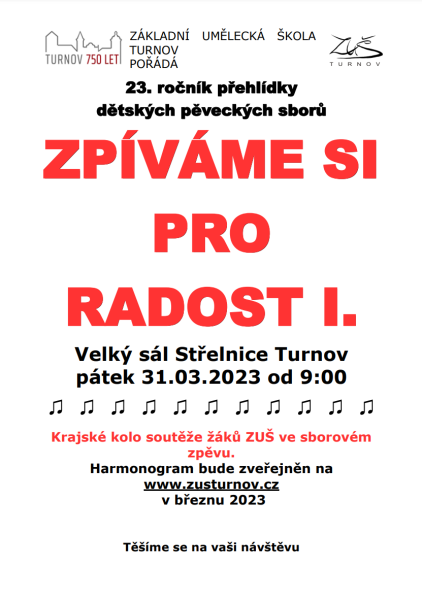 Zpíváme si pro radost 2023