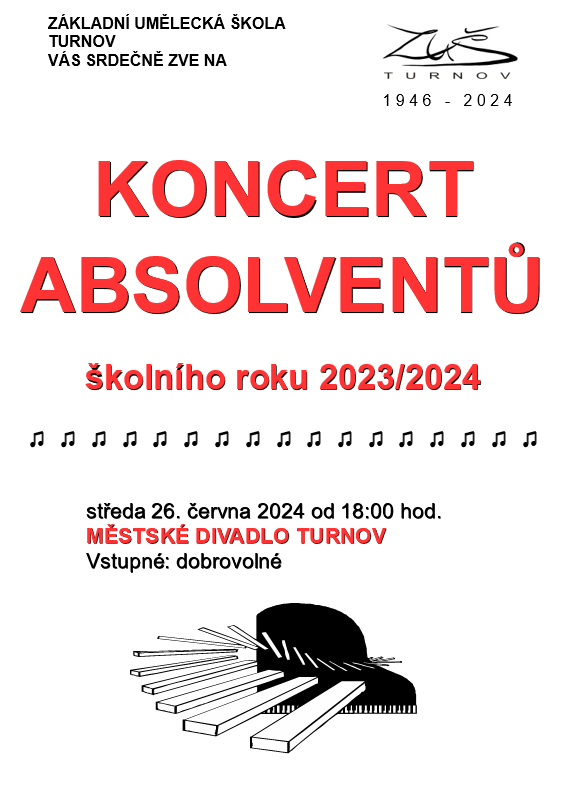 Koncert absolventů 2024