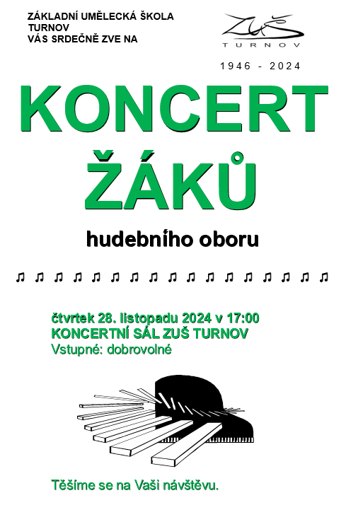 Koncert žáků 28.11.2024