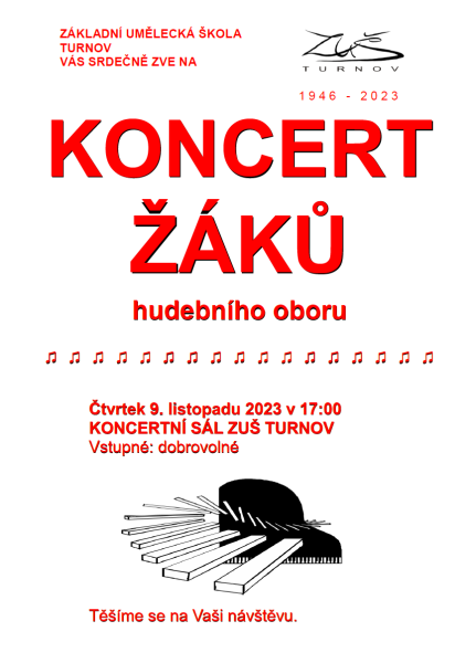 Koncert žáků
